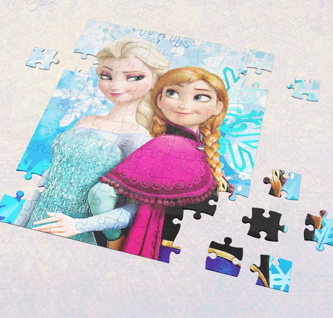 Customized Puzzle - Cartoon Characters