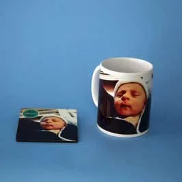 Mug & Tea Coaster - Baby Mug & Tea Coaster - Baby