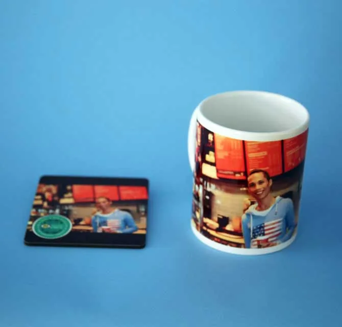 Mug & Tea Coaster - Customized Image