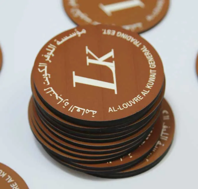 Tea Coaster - Wooden (Round)