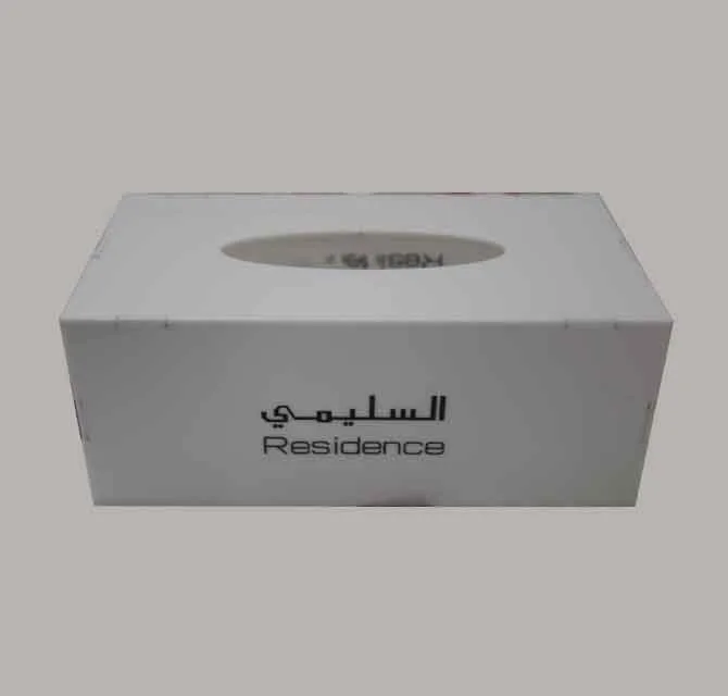 مربع الأنسجة - وايت
