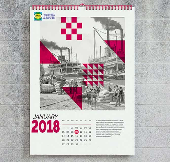 Wall Calendar Printing - Vertical Drop