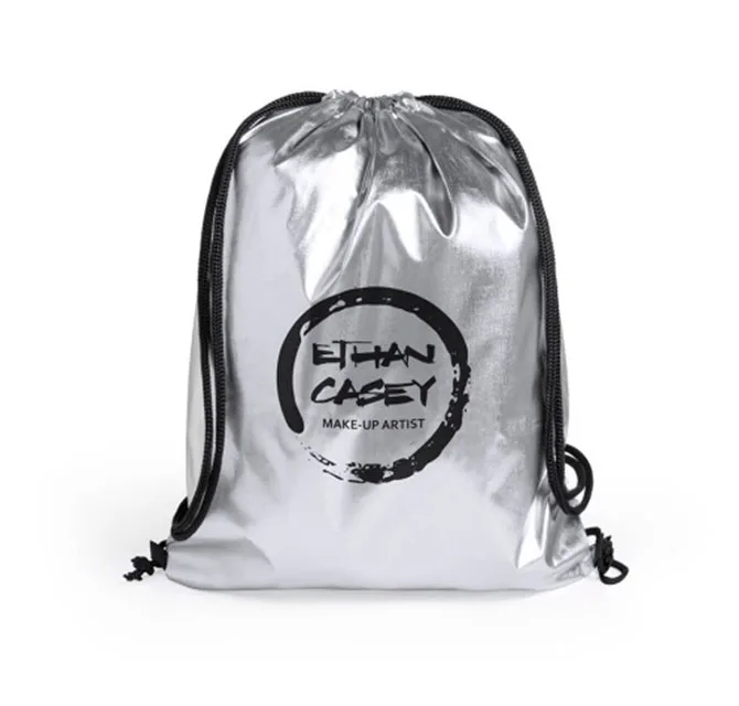 PAPATOETOE - Drawstring Backpack In 210T Soft Polyester