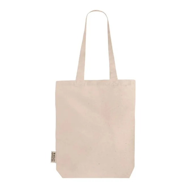 DARGUN - GRS-certified Recycled Cotton Tote Bag with Gusset - Natural