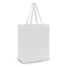 Non-woven Shopping Bag Vertical White Non-woven Shopping Bag Vertical White