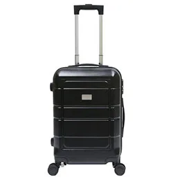 GENOVA - Classic Cabin Trolley Bag - Black