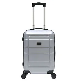 GENOVA - Classic Cabin Trolley Bag - Silver