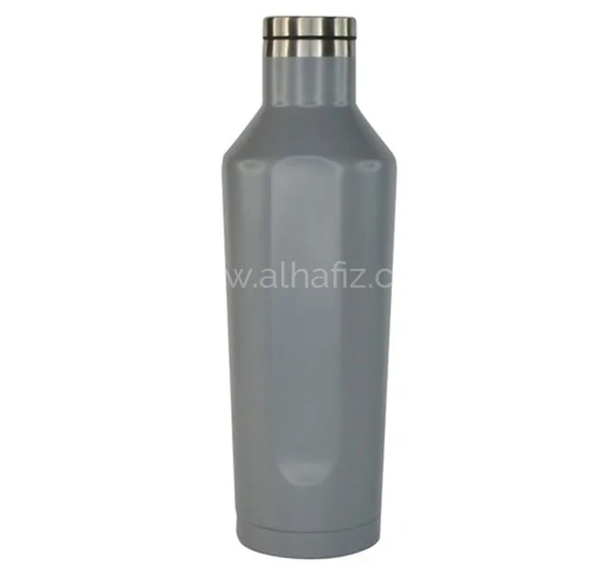 GALATI - Hans Larsen Double Wall Stainless Steel Water Bottle - Grey