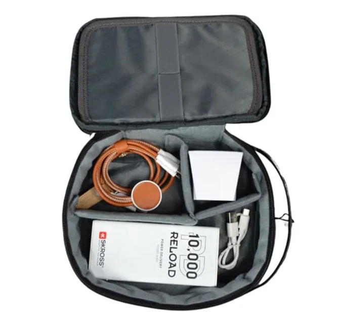 SKROSS - Gift Set of Powerbank, Travel Adapter & Charging Cable