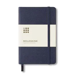 Moleskine - دفتر جيب بغلاف صلب - مسطر - كحلي