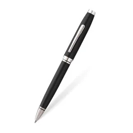 Cross Coventry Black Lacquer With Polished Chrome Appointments Ballpoint Pen Cross Coventry Black Lacquer With Polished Chrome Appointments Ballpoint Pen