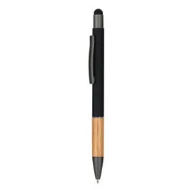 AYTOS - Metal Stylus Pen with Bamboo Grip - Black