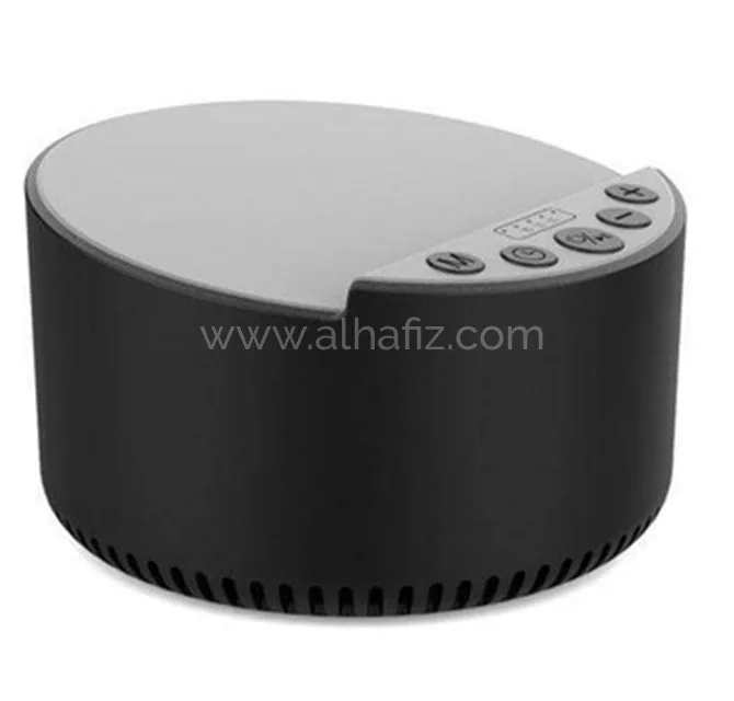 ROVIK - Giftology 3-in-1 Bluetooth Speaker with Sleep Machine and 15W Wireless Charger - Black
