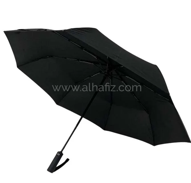 LORCH - Giftology Auto-Open 21 Umbrella with Sleeve - Black