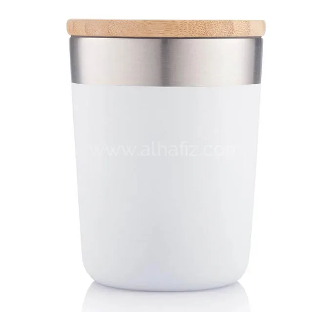 LAREN - CHANGE Collection Insulated Mug - White