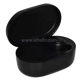 ALAVUS - RCS standard recycled plastic TWS Wireless Earbuds - Black