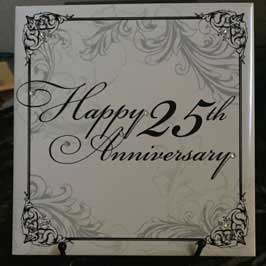 Ceramic Tile - Happy Anniversary Ceramic Tile - Happy Anniversary