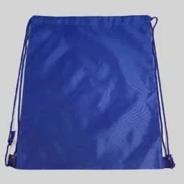 Parachute Drawstring Bag - Blue