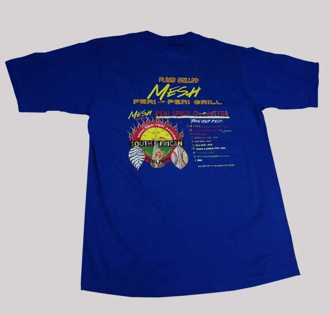 T-Shirt Blue - Heat Transfer Image