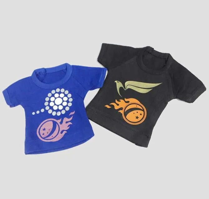 T Shirts (Blue & Black) - Cosmo Logo