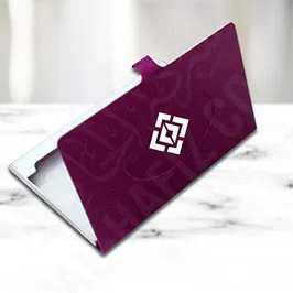 Metal Visiting Card Holder with Logo