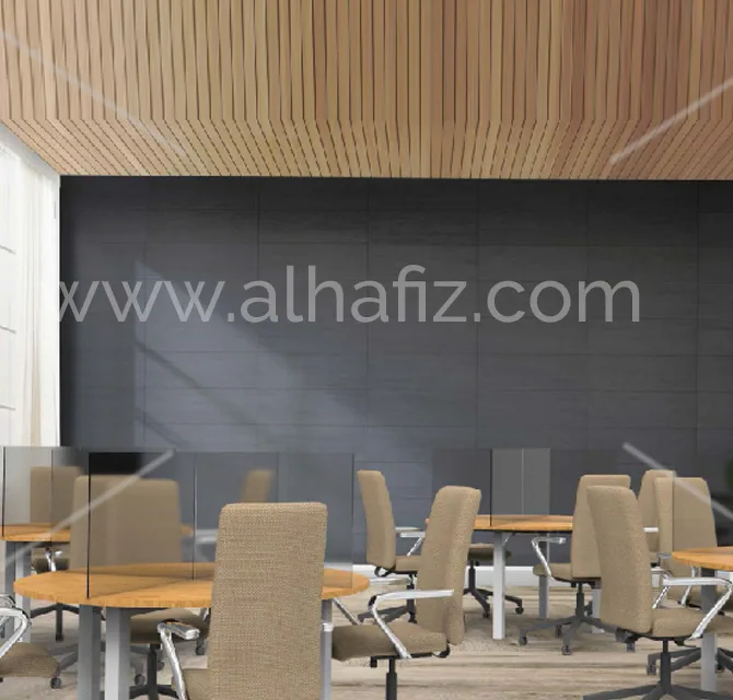 حواجز أكريليك لطاولات قاعات الاجتماعات