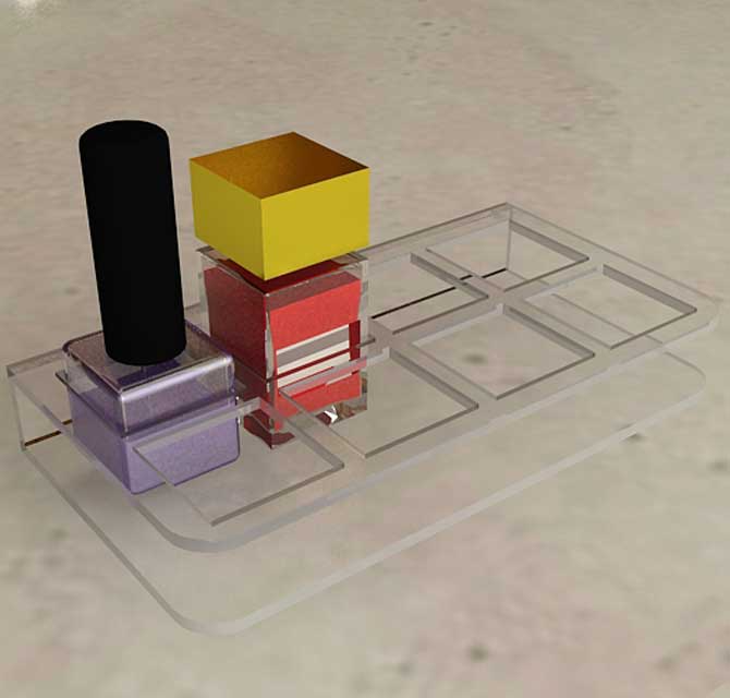 Acrylic Nail Polish Organizer