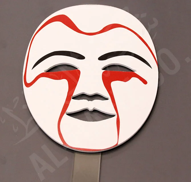 Personalized acrylic cut face shape