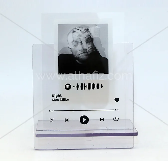 Music Play Vlogger Acrylic Photo Frame