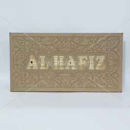 Customized Engraving and Letter Inserting on Wooden Signage With CNC Router Customized Engraving and Letter Inserting on Wooden Signage With CNC Router