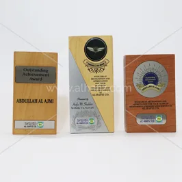 Employees Wooden Shields Wood Made With CNC Router Employees Wooden Shields Wood Made With CNC Router