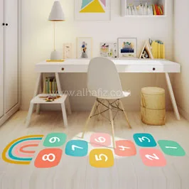 Hopscotch Number Floor Sticker for Kids