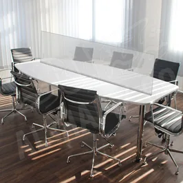 Self Standing Desk Guard for meeting table