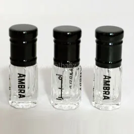 Screen Printed Perfume Oil Bottles