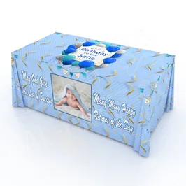 Kids Photo Birthday Table Cover 