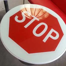 Direct Flatbed Printed Stop Sign Direct Flatbed Printed Stop Sign