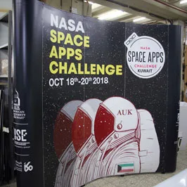 بانر بوب أب مخصص لـ NASA بانر بوب أب مخصص لـ NASA