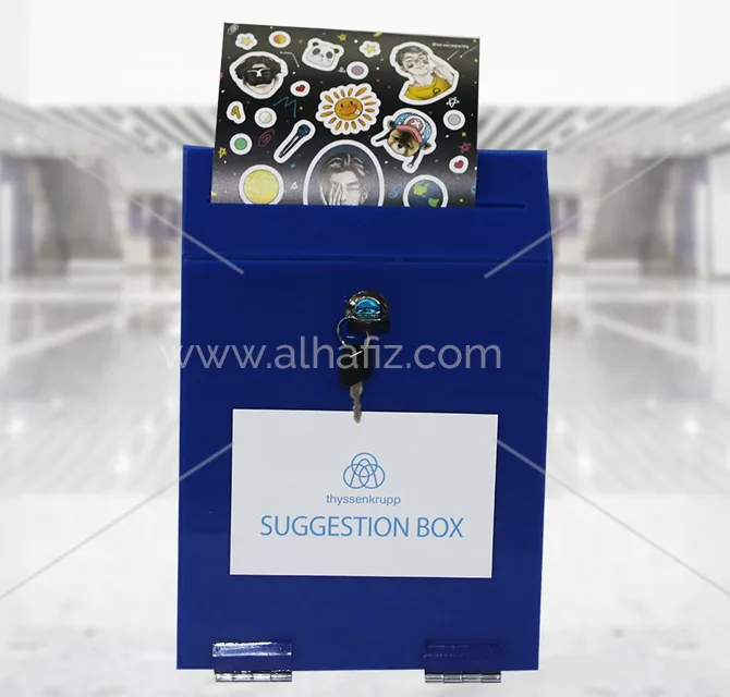 Suggestion Box Display Stand 
