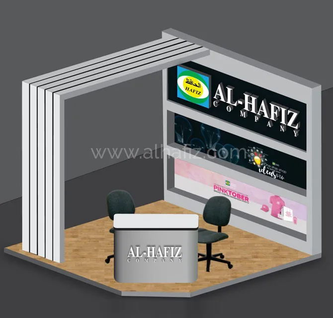 Pop up trade show booth