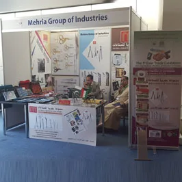 Customized Shell booth Scheme for Mehria group of industries