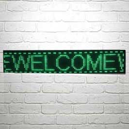 Led Advertisement Display - Green Led Advertisement Display - Green