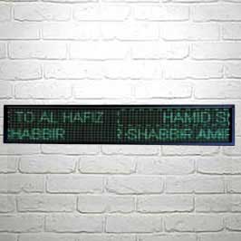 Led Advertisement Display - Green Led Advertisement Display - Green