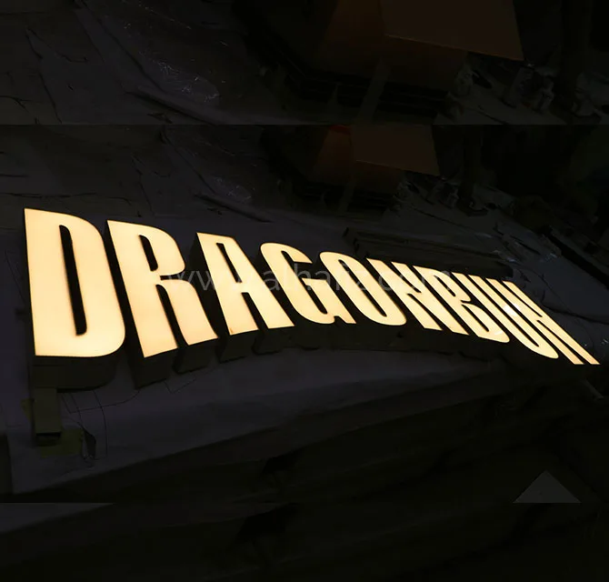 3d Front lit Led channel letter