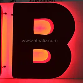لافتات LED بإضاءة خلفية لافتات LED بإضاءة خلفية