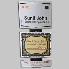 Chairman Office Outdoor Modular Sign Chairman Office Outdoor Modular Sign