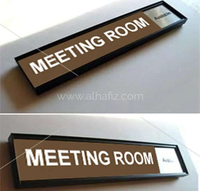 Meeting Room Modular Signs