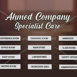 Special List Care Modular Sign