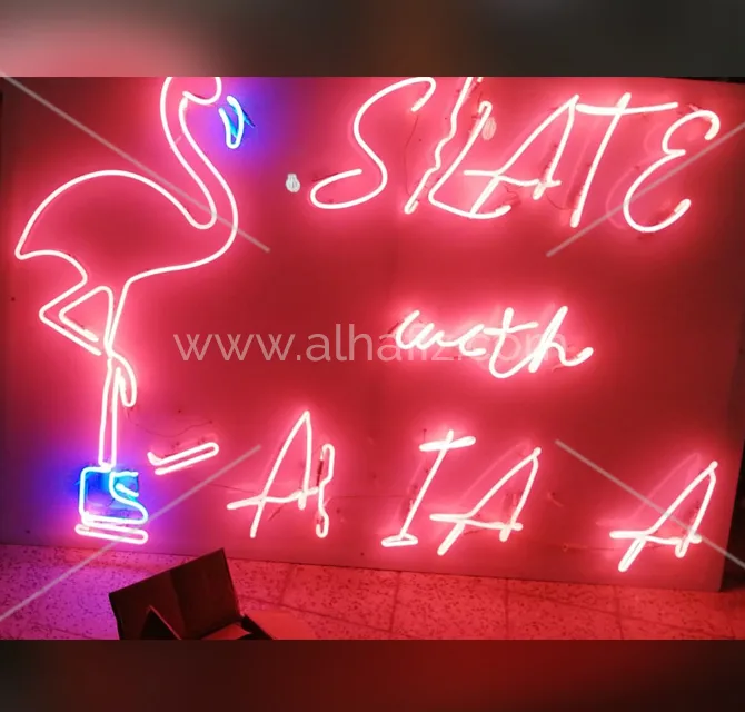لافتات أنابيب النيون