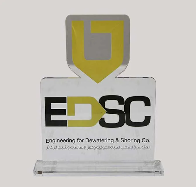  Acrylic Laser Cut Shield - EDSC