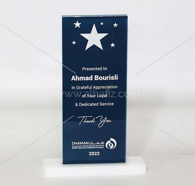 Star Acrylic Appreciation Award